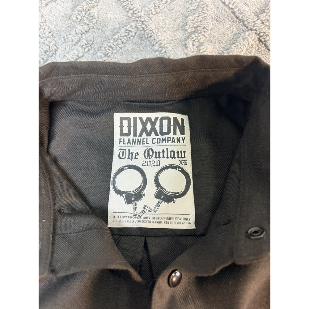 Dixxon Flannel XL The outlaw Black Limited Anniversary Edition 2020 - Picture 7 of 8